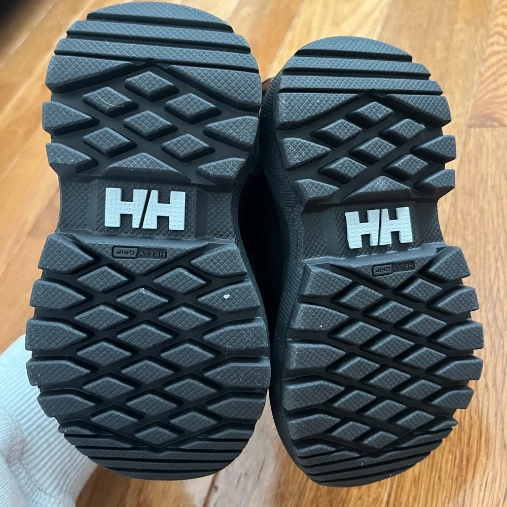 Helly Hansen Kids Black Waterproof boots